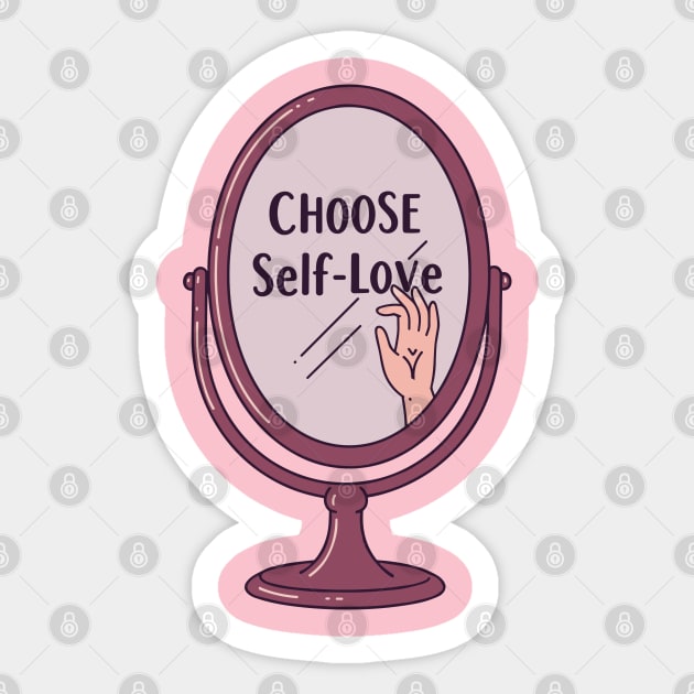 Choose Self-Love Sticker by enrynz